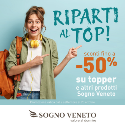 Sogno Veneto: sconti fino al 50%